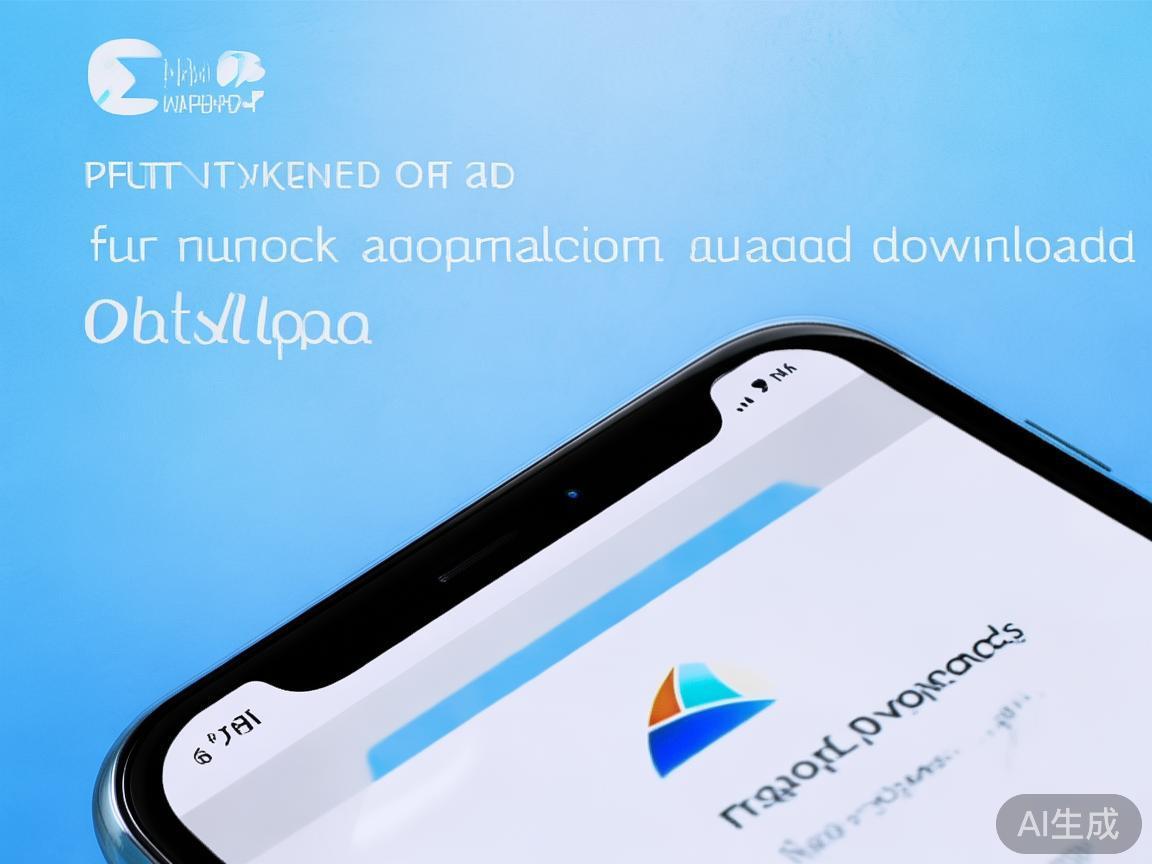 点击“免费下载”按钮后，手机会自动下载应用安装包（